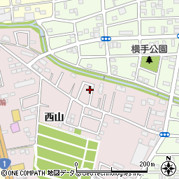 飯村西山第二公園周辺の地図