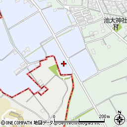 兵庫県加古郡稲美町中一色10周辺の地図