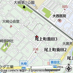 兵庫県加古川市尾上町養田422-12周辺の地図