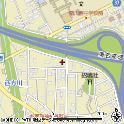 静岡県菊川市加茂4757周辺の地図