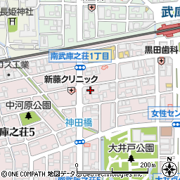 益田文化周辺の地図
