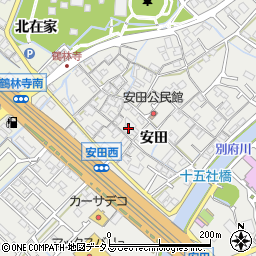 兵庫県加古川市尾上町安田668周辺の地図
