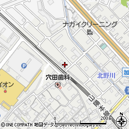 兵庫県加古川市平岡町新在家823-6周辺の地図