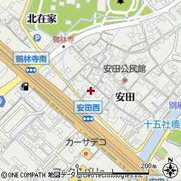兵庫県加古川市尾上町安田657周辺の地図