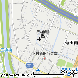 静岡県浜松市中央区有玉南町2105周辺の地図