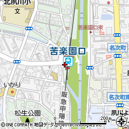 光証券株式会社　夙川支店周辺の地図