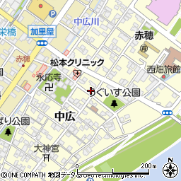 兵庫県赤穂市中広1036周辺の地図