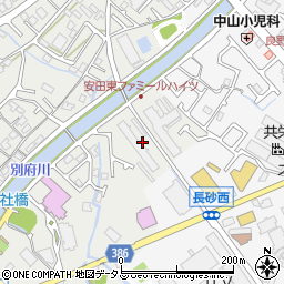 兵庫県加古川市尾上町安田199周辺の地図