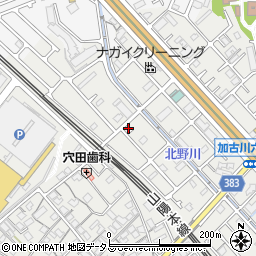 兵庫県加古川市平岡町新在家845-7周辺の地図