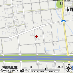 静岡県浜松市中央区市野町625周辺の地図