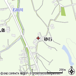 愛知県知多郡美浜町古布砂行周辺の地図