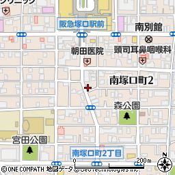 jack’s pizza and burgers周辺の地図