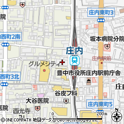 大晃堂周辺の地図