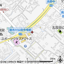 加古川タクシー周辺の地図