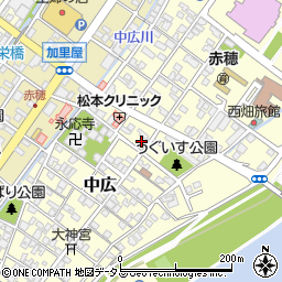 兵庫県赤穂市中広1035周辺の地図