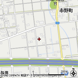 静岡県浜松市中央区市野町649周辺の地図