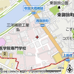 株式会社日本触媒　吹田総務部周辺の地図