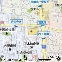 アルファクリーニング・コープ尼崎近松店周辺の地図