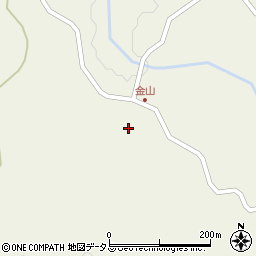 島根県益田市金山町493周辺の地図