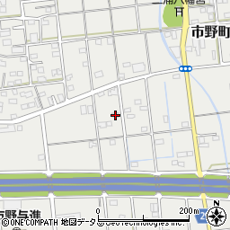 静岡県浜松市中央区市野町626周辺の地図