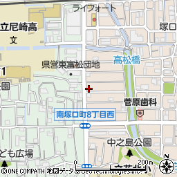 成松周辺の地図