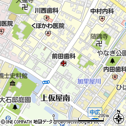 前田歯科周辺の地図