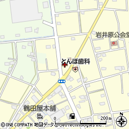 ファミリーマート磐田岩井原店周辺の地図