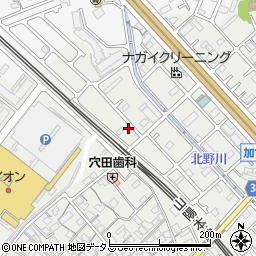 兵庫県加古川市平岡町新在家820-9周辺の地図