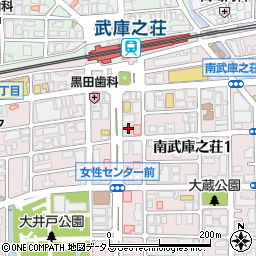 エクシード武庫之荘３周辺の地図