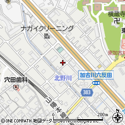 兵庫県加古川市平岡町新在家873-4周辺の地図