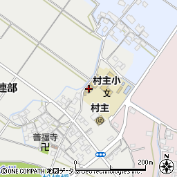 津市役所公民館　村主公民館周辺の地図