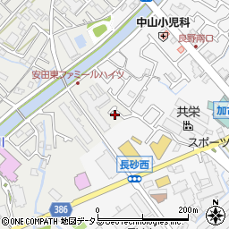 兵庫県加古川市尾上町安田209周辺の地図