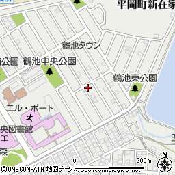 兵庫県加古川市平岡町新在家1192-77周辺の地図