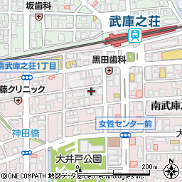 讃岐家めんどん周辺の地図