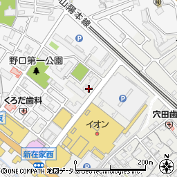 花てまり　加古川店周辺の地図