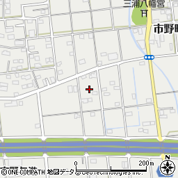 静岡県浜松市中央区市野町624周辺の地図