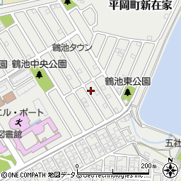兵庫県加古川市平岡町新在家1192-110周辺の地図