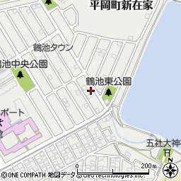 兵庫県加古川市平岡町新在家1192-167周辺の地図