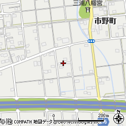 静岡県浜松市中央区市野町650周辺の地図