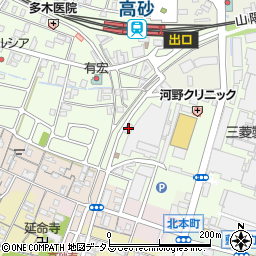 兵庫県高砂市高砂町栄町317周辺の地図
