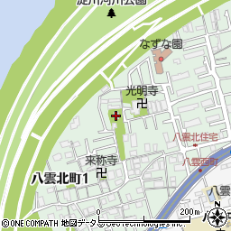 八雲神社周辺の地図