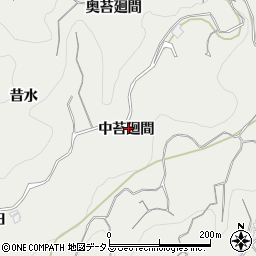 愛知県知多郡南知多町内海中苔廻間周辺の地図