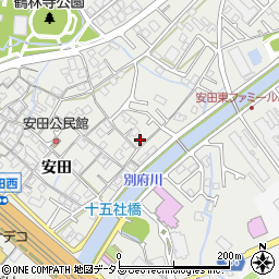 兵庫県加古川市尾上町安田164周辺の地図