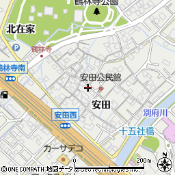 兵庫県加古川市尾上町安田662周辺の地図