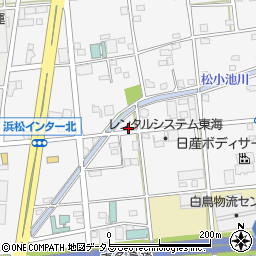 静岡県浜松市中央区貴平町66周辺の地図