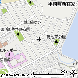 兵庫県加古川市平岡町新在家1192-111周辺の地図