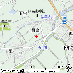 愛知県知多郡美浜町豊丘郷島20-3周辺の地図