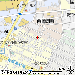 愛知県豊橋市堂坂町59周辺の地図