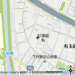 静岡県浜松市中央区有玉南町2103周辺の地図