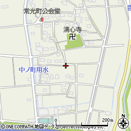 静岡県浜松市中央区常光町周辺の地図